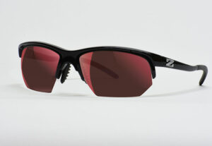 Zoran Lightning Black - Red Mirror Lens Sunglasses