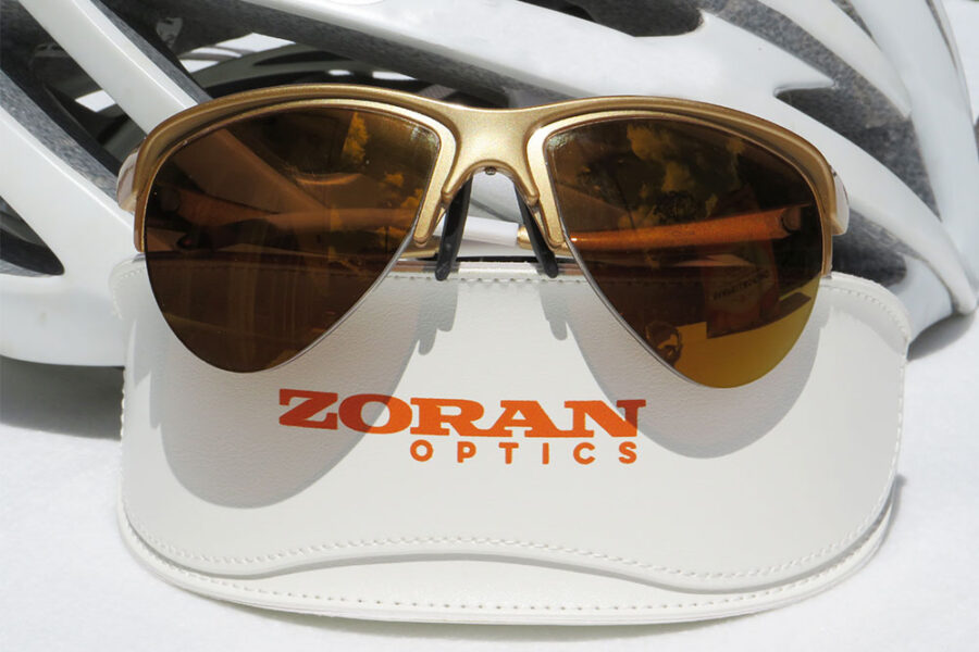 Sprinter Lens in Gold Frame, Gold Mirror Finish