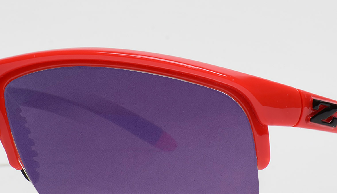 zoran-red-frame-amethyst-lens