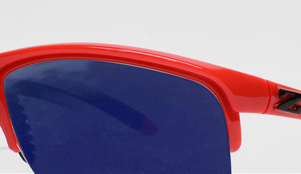 zoran-red-frame-saphire-lens